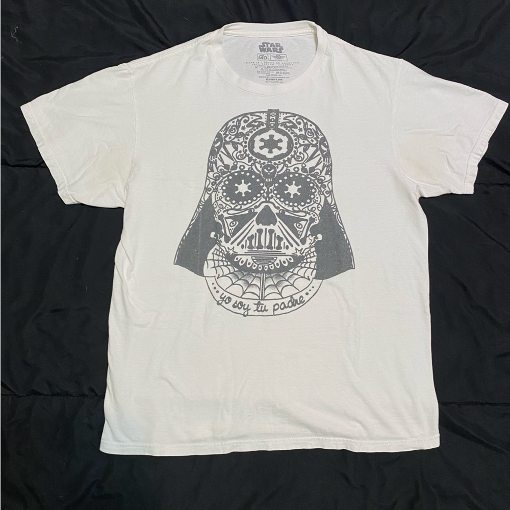 Star Wars Darth Vader Sugar Skull Art Tee
